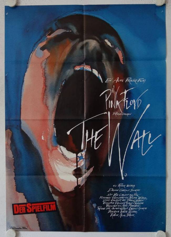 Pink Floyd The Wall originales deutsches Filmplakat